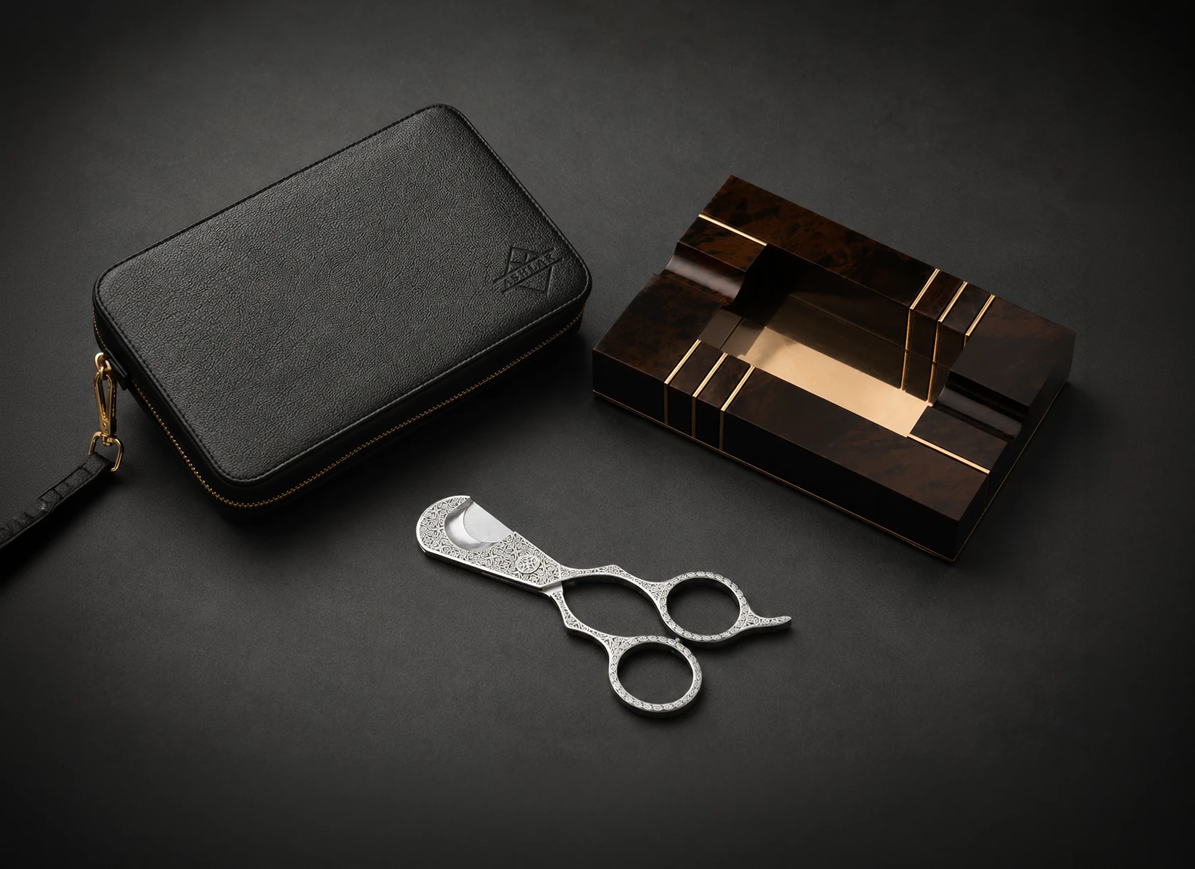 Ashlar House luxury obsidian accessories – hero photograph